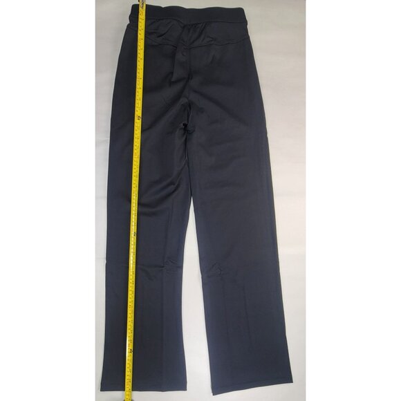 Tummy Control Pants Wide Leg Sassy Black Nylon Spandex Womens Small New in Bag - Picture 8 of 8